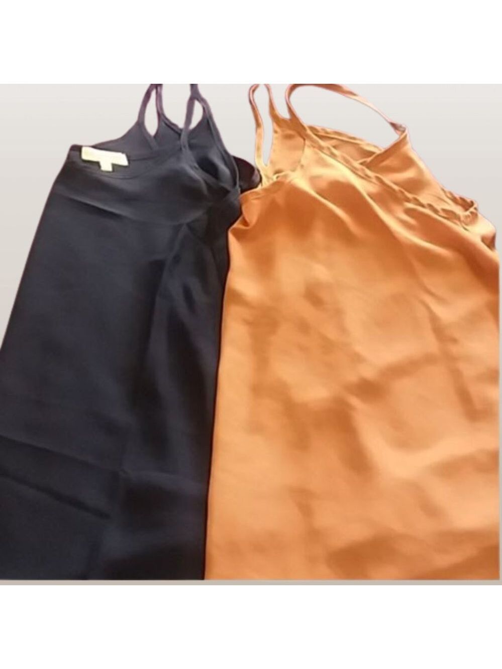2pcs  Spaghetti Strap Top Blouse Size XL. Pre-loved In Good‎ Condition